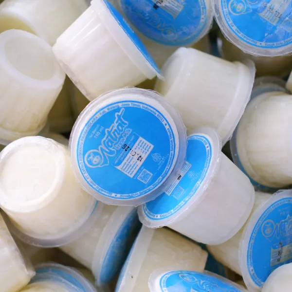 NatNat Fresh Milk kemasan cup 125ml porsi MBG
